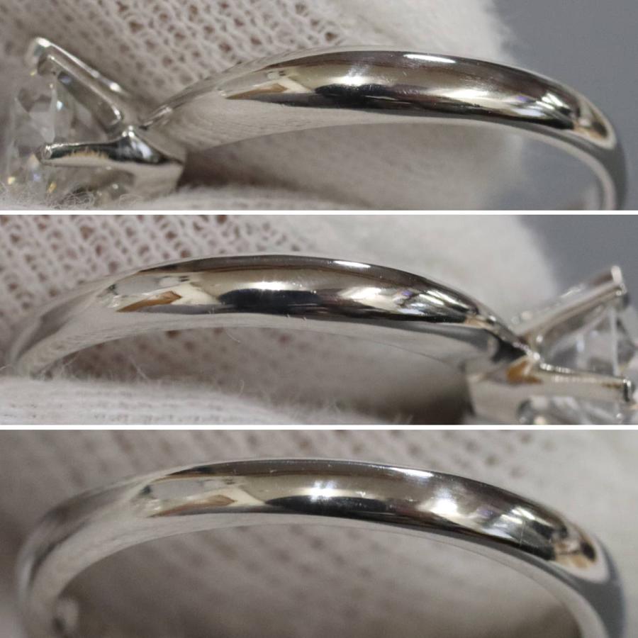 Pt900ダイヤモンドリング D1.104 4.2g #10 エンゲージリング 鑑定書