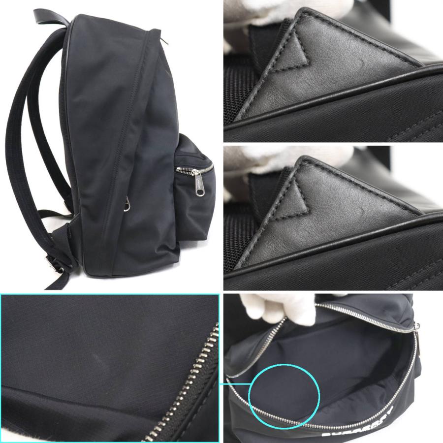 BURBERRY（バーバリー） ナイロン バックパック ブラック(8063495