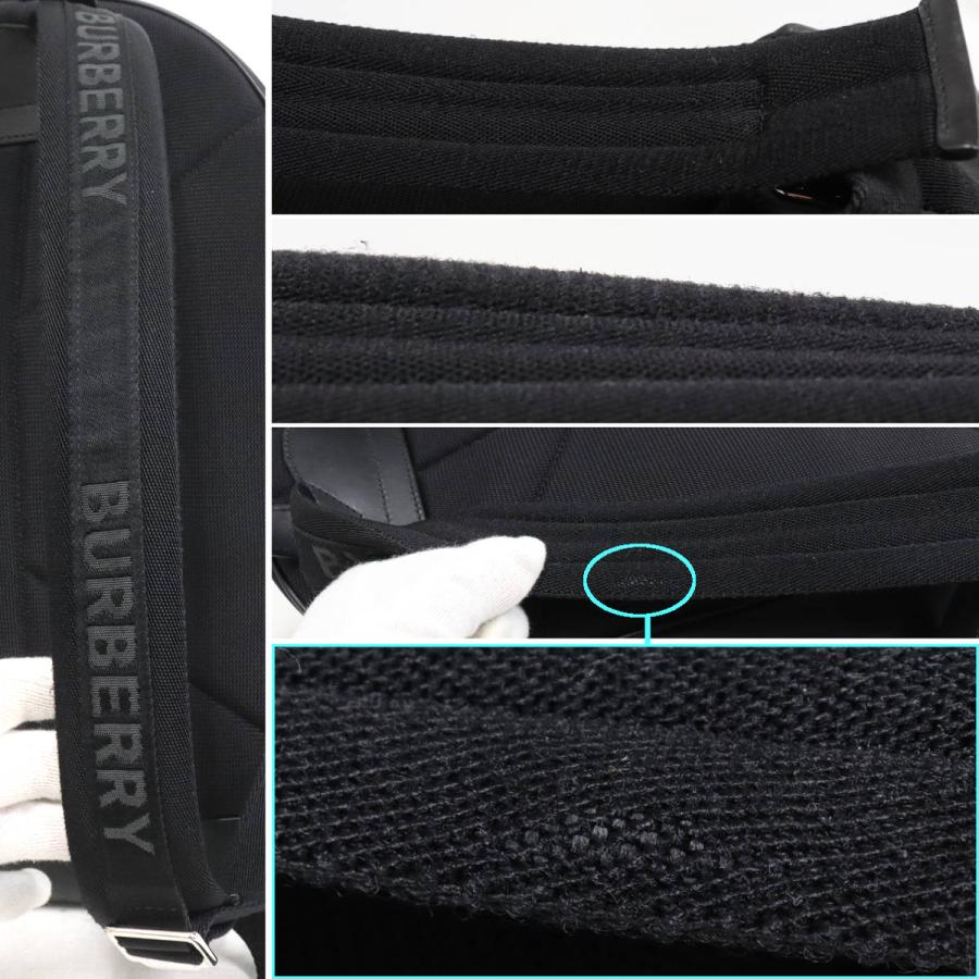 BURBERRY（バーバリー） ナイロン バックパック ブラック(8063495