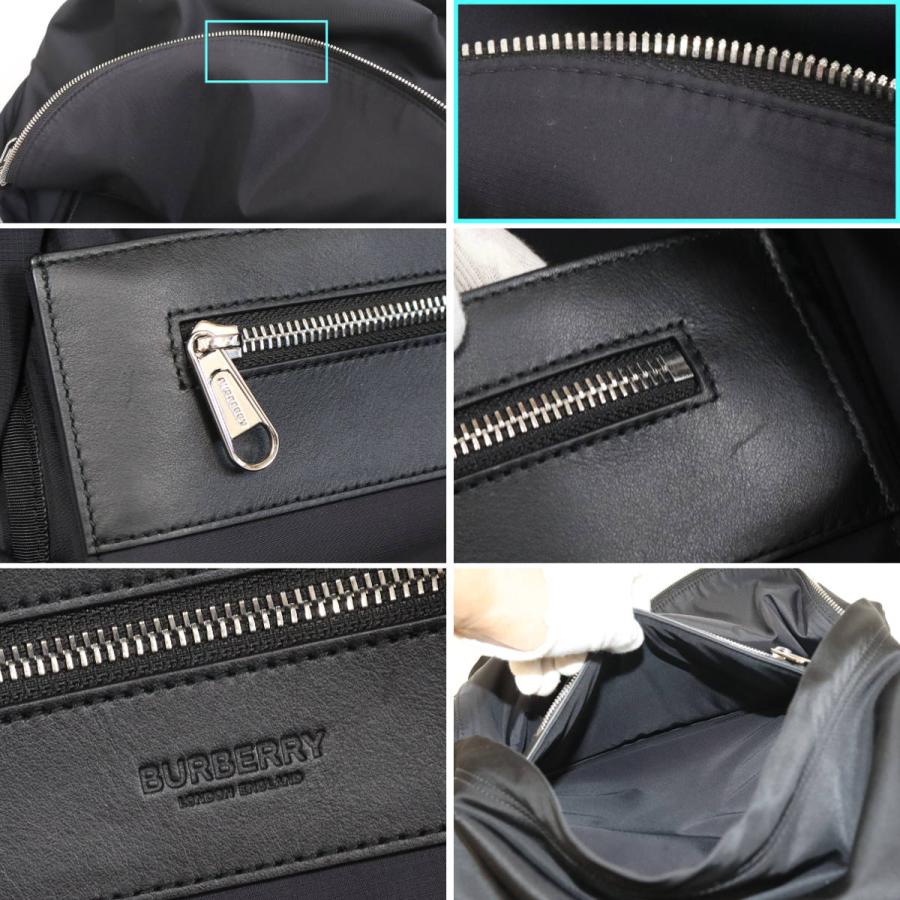 BURBERRY（バーバリー） ナイロン バックパック ブラック(8063495