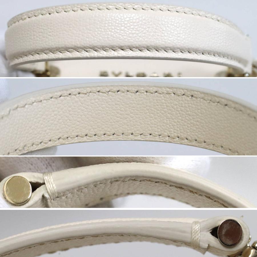 ブルガリ セルペンティ 2wayバニティバッグ アイボリー(291661) BVLGARI - ブルガリ セルペンティ 2wayバニティバッグ アイボリー