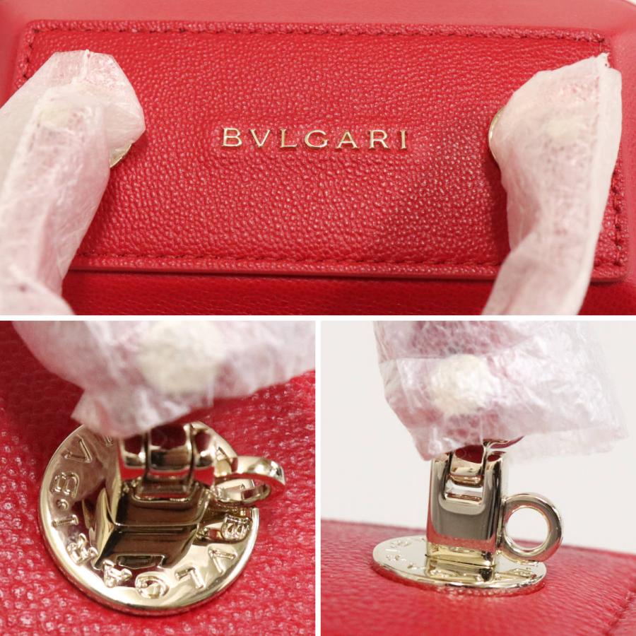 セルペンティ ブルガリ バニティ2wayバッグ レッド(291869