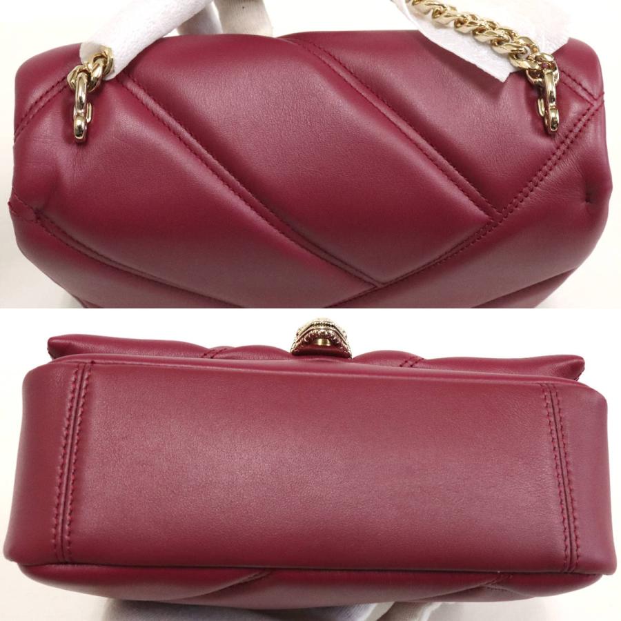 セルペンティ ブルガリ カボション クロスボディバッグ ボルドー