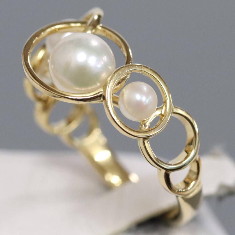 TASAKI（タサキ） 750パールリング #14 4.2gエニーマリング イエロー