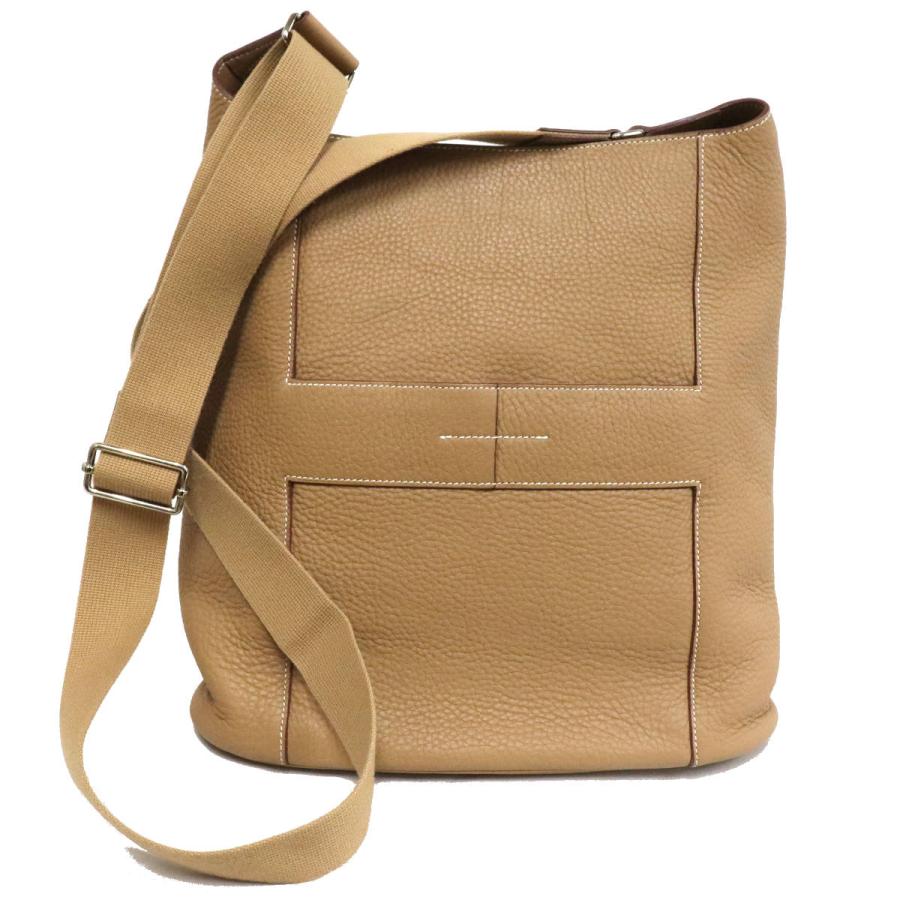 HERMES（エルメス） グッドニュースGM 四角L刻印/トゴ ショルダー