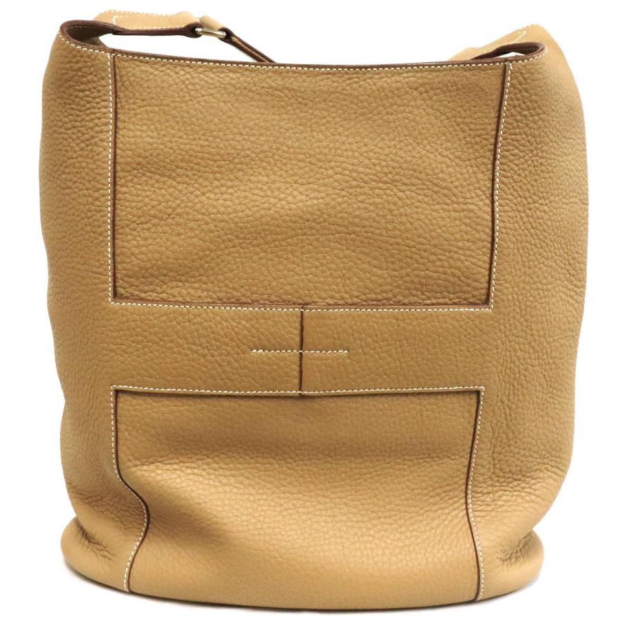 HERMES（エルメス） グッドニュースGM 四角L刻印/トゴ ショルダー