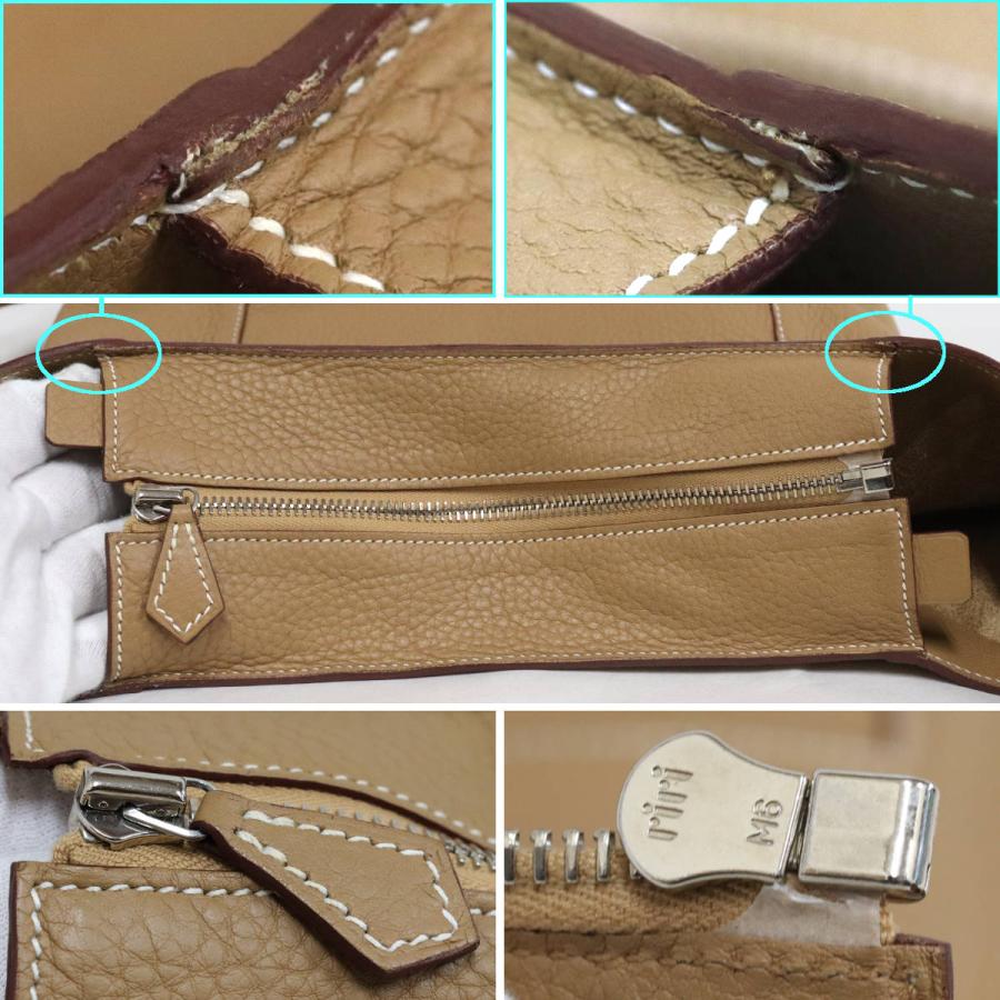 HERMES（エルメス） グッドニュースGM 四角L刻印/トゴ ショルダー