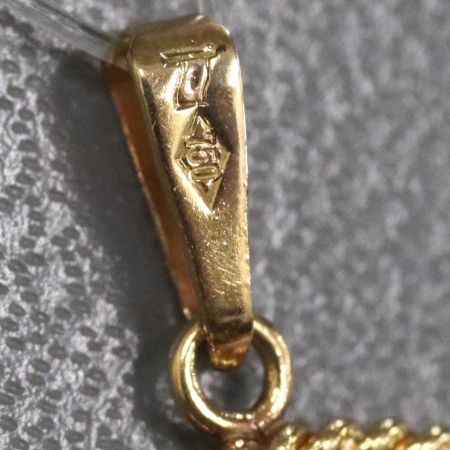 K22/750ペンダントトップ クルーガーランド金貨 1/10oz 4.4g 1981年 1