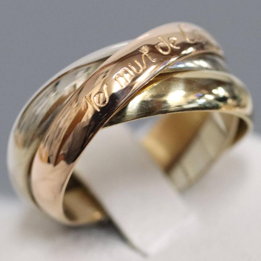 TRINITY（Cartier） カルティエ 750トリニティリング 6.7g #9(#49