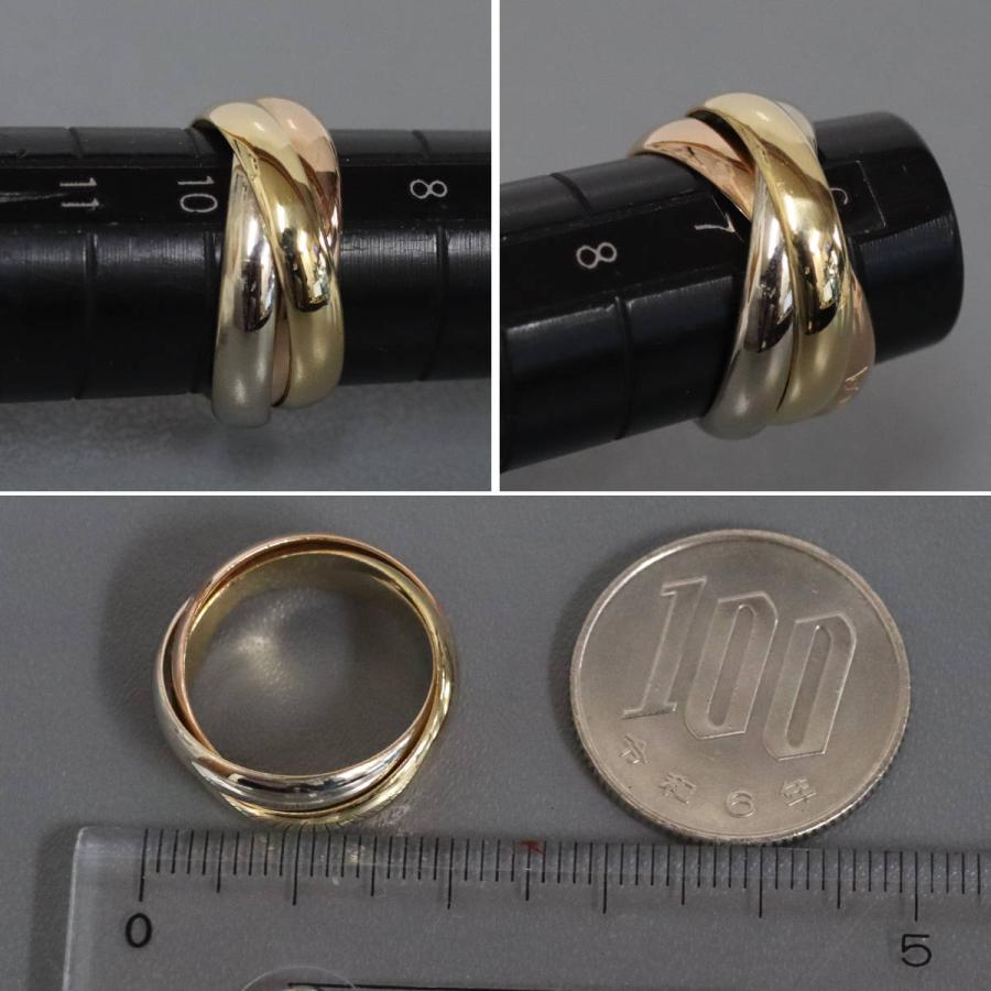 TRINITY（Cartier） カルティエ 750トリニティリング 6.7g #9(#49