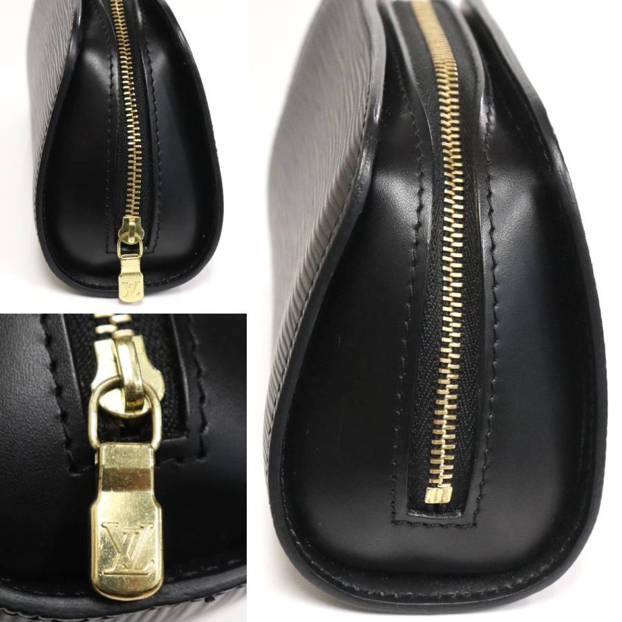 ルイヴィトン ドーフィーヌPM ポーチ エピ 小物入れ ブラック M48442