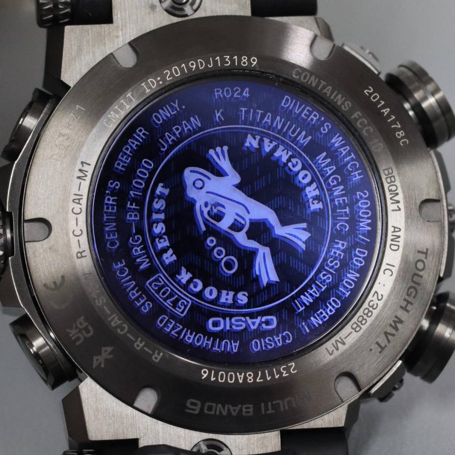 MR-G カシオ FROGMAN(MRG-BF1000R-1AJR)フロッグマン ダイバーズ