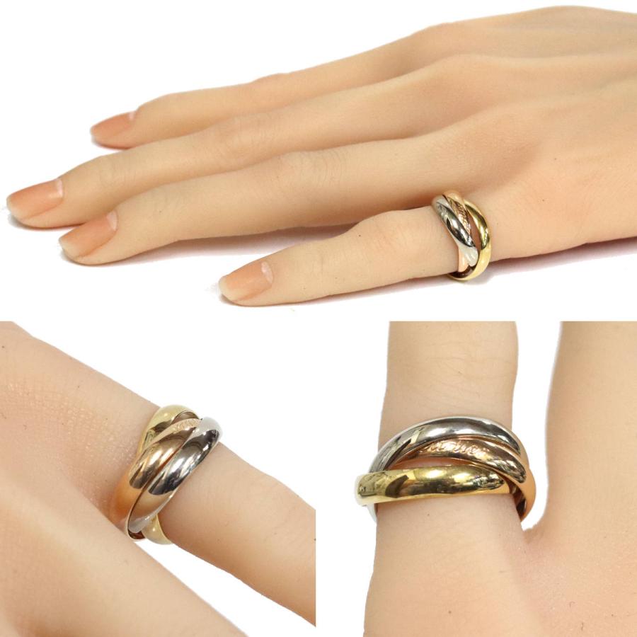 TRINITY（Cartier） カルティエ 750トリニティリング 7.1g #9(#49