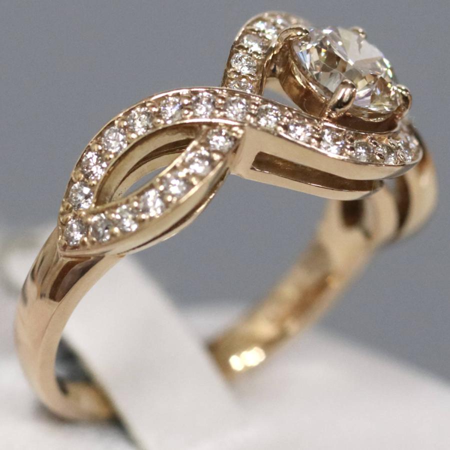 リング セントピュール PT1000 指輪 7号 ダイヤ サファイア 総重量約