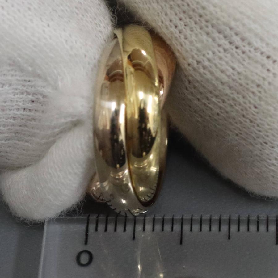 TRINITY（Cartier） カルティエ 750トリニティリング 7.2g #8(#49)内箱