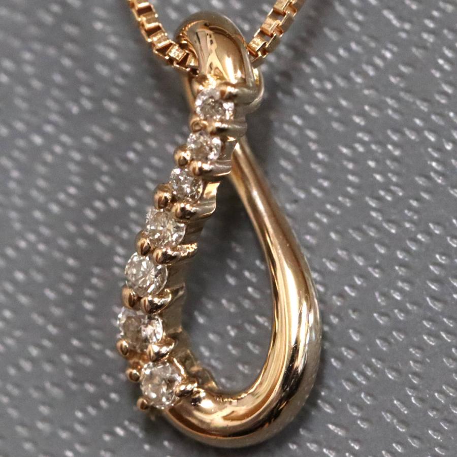 VENDOME AOYAMA（ヴァンドーム青山） K18PGダイヤモンドネックレス 2.5