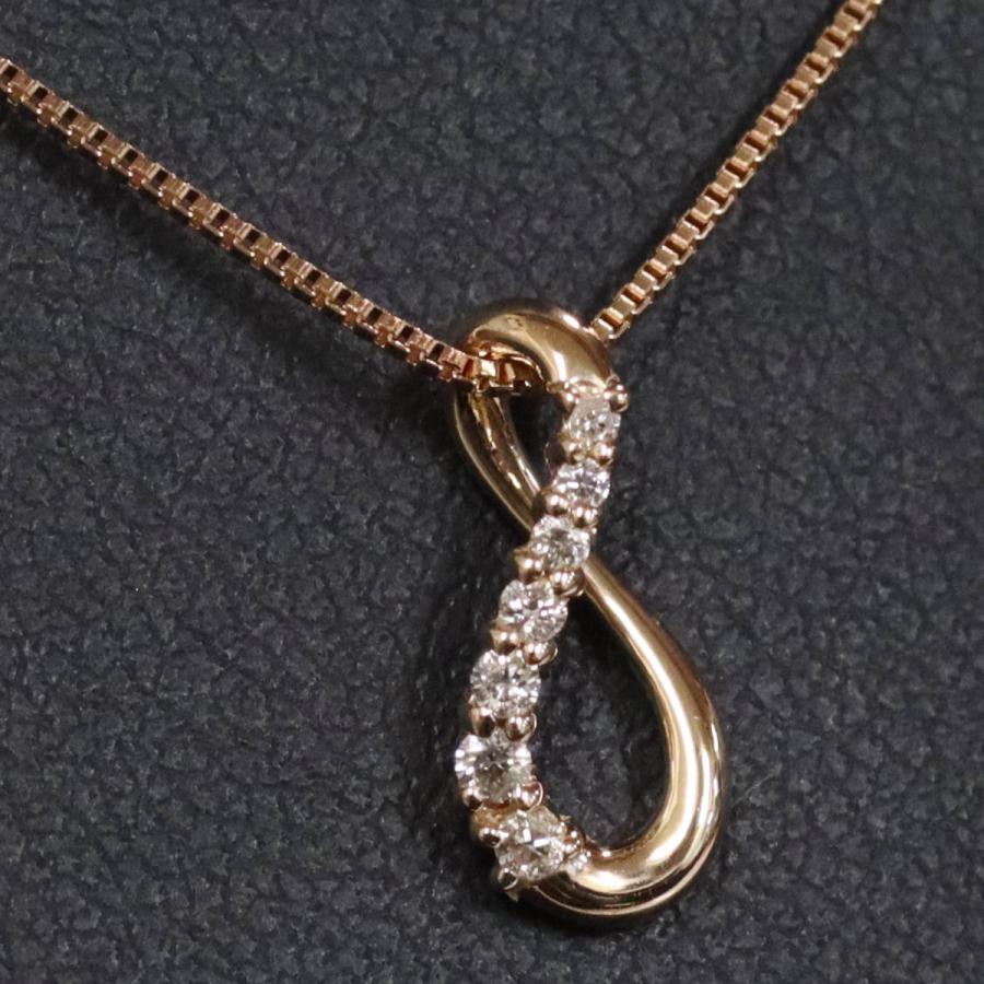 VENDOME AOYAMA（ヴァンドーム青山） K18PGダイヤモンドネックレス 2.5
