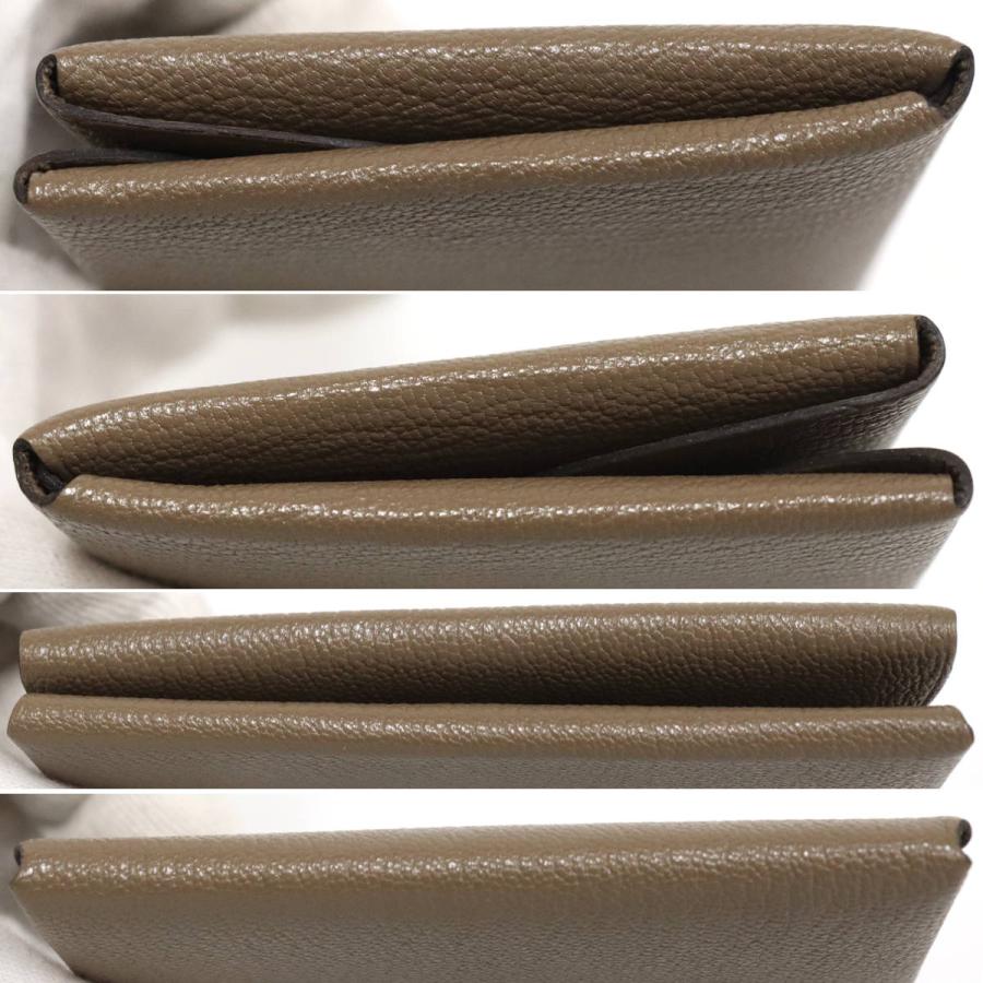 HERMES（エルメス） カルヴィ デュオ Z刻印/シェーブル/エトゥープ