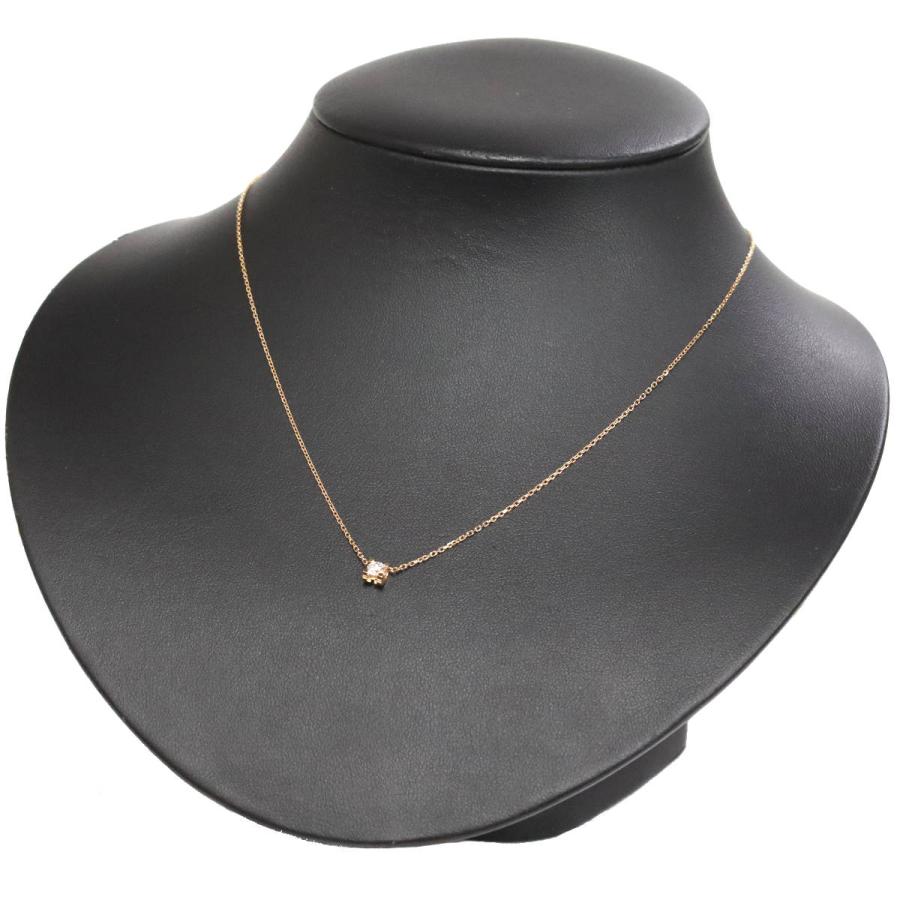 C DE CARTIER カルティエ Cドゥ ネックレス(CRN7424281)750PG D0.19