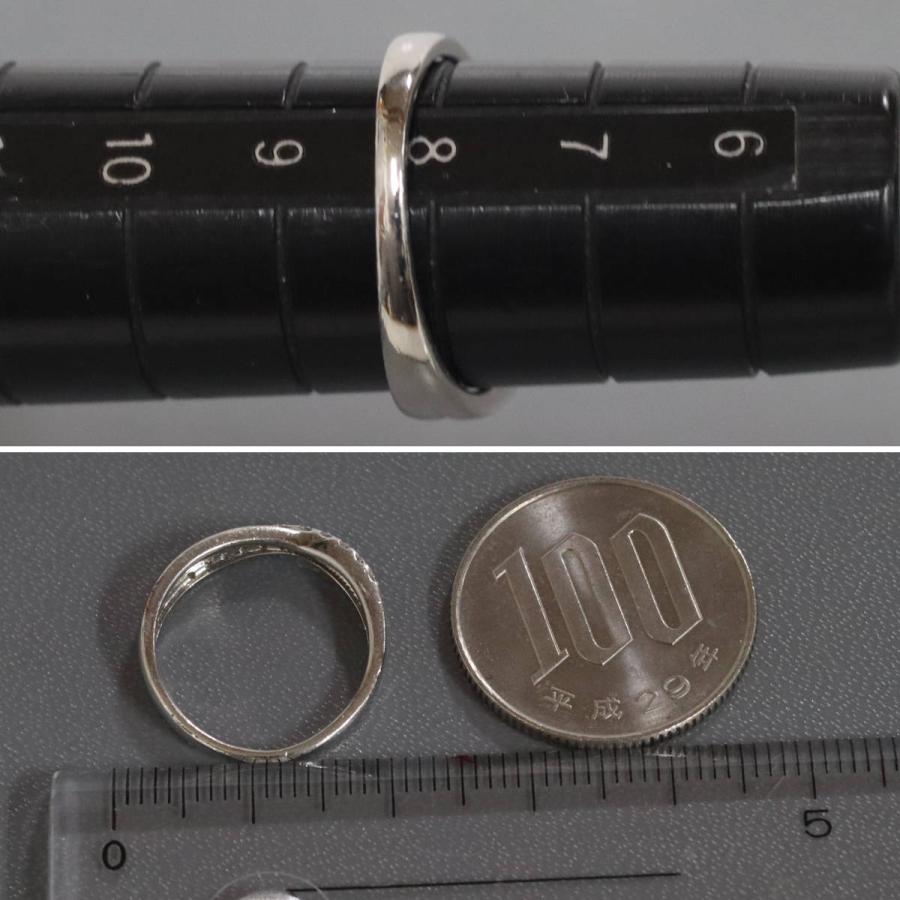 VENDOME AOYAMA（ヴァンドーム青山） Pt950ダイヤモンドリング 2.8g #8