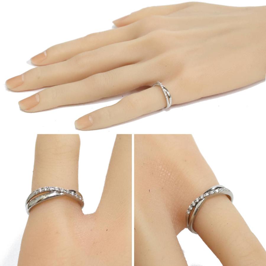 VENDOME AOYAMA（ヴァンドーム青山） Pt950ダイヤモンドリング 2.8g #8