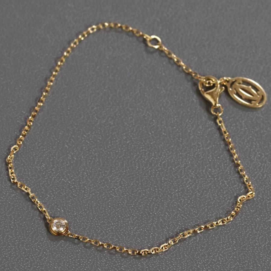 カルティエ ダムール ブレスレット スモールモデル(CRB6043300)750YG