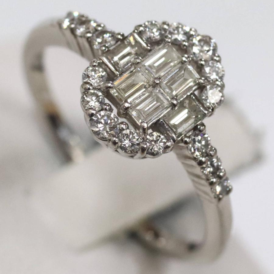 Pt900ダイヤモンドリング D0.50 3.6g #13 プラチナ 13号 : 鴫原質店 