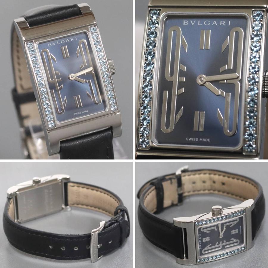 BVLGARI（ブルガリ） レッタンゴロ ブルートパーズベゼル(RT39S)Qz