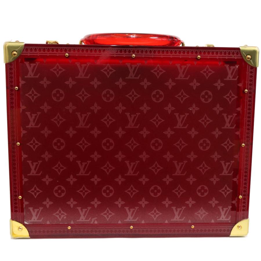 ルイヴィトン コトヴィル・リュネット・シースルー・レッド(M13182)モノグラム LOUIS VUITTON（ルイ・ヴィトン） コトヴィル・リュネット・シースルー