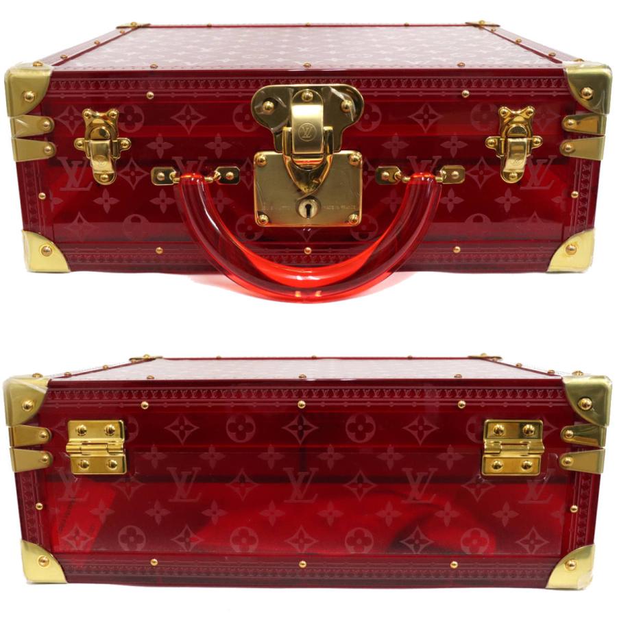 ルイヴィトン コトヴィル・リュネット・シースルー・レッド(M13182)モノグラム LOUIS VUITTON（ルイ・ヴィトン） コトヴィル・リュネット・シースルー