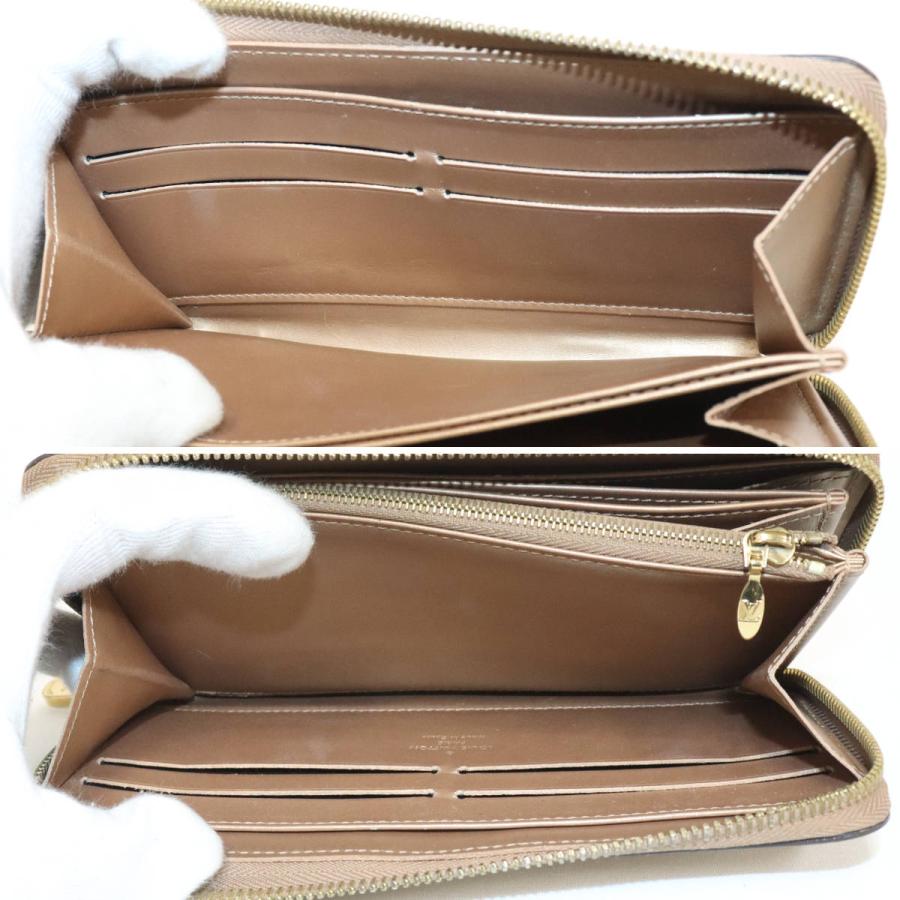 ルイヴィトン ジッピー・ウォレット ベージュプードル(M91761)モノグラム・ヴェルニ ジッピー・ウォレット ルイ・ヴィトン ベージュプードル(M91761