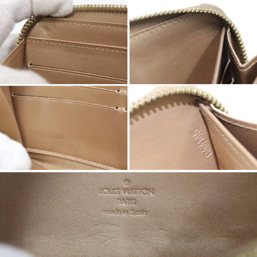 ルイヴィトン ジッピー・ウォレット ベージュプードル(M91761)モノグラム・ヴェルニ ジッピー・ウォレット ルイ・ヴィトン ベージュプードル(M91761