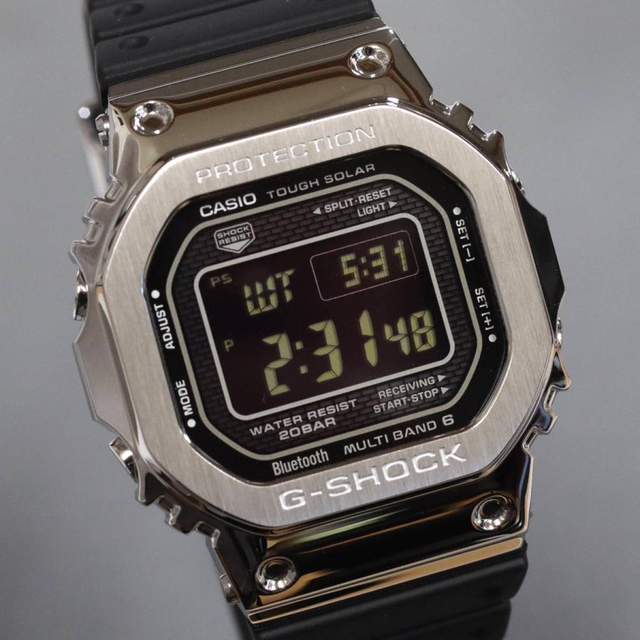 G-SHOCK カシオ フルメタル 5000シリーズ(GMW- B5000-1JF)電波ソーラー