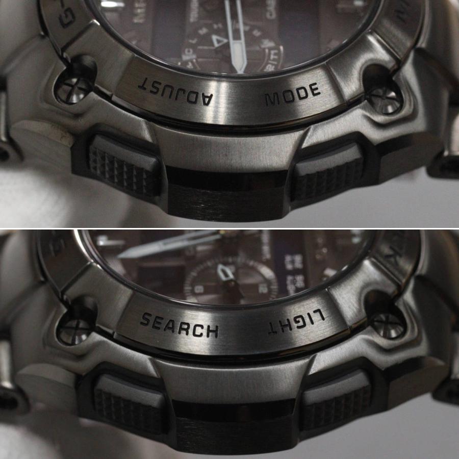 カシオ G-SHOCK MR-G(MRG-7700B-1BJF)アナログデジタル チタン : 鴫原