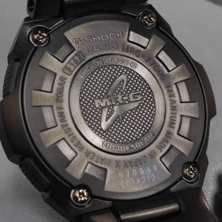 カシオ G-SHOCK MR-G(MRG-7700B-1BJF)アナログデジタル チタン : 鴫原
