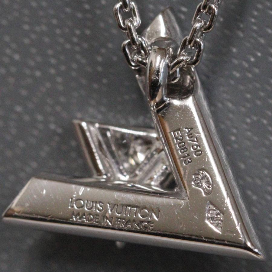LV ヴォルト ルイ・ヴィトン ワン PM ネックレス ホワイトゴールド