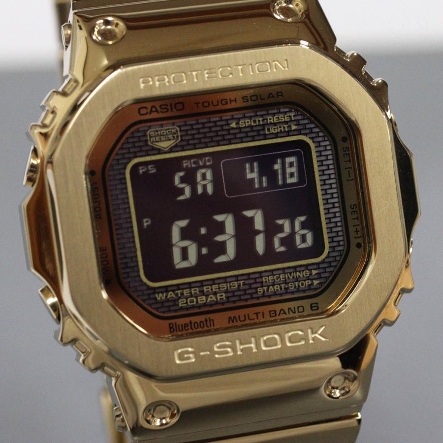 カシオ G-SHOCK フルメタル ゴールド(GMW-B5000GD-9JF)タフソーラー