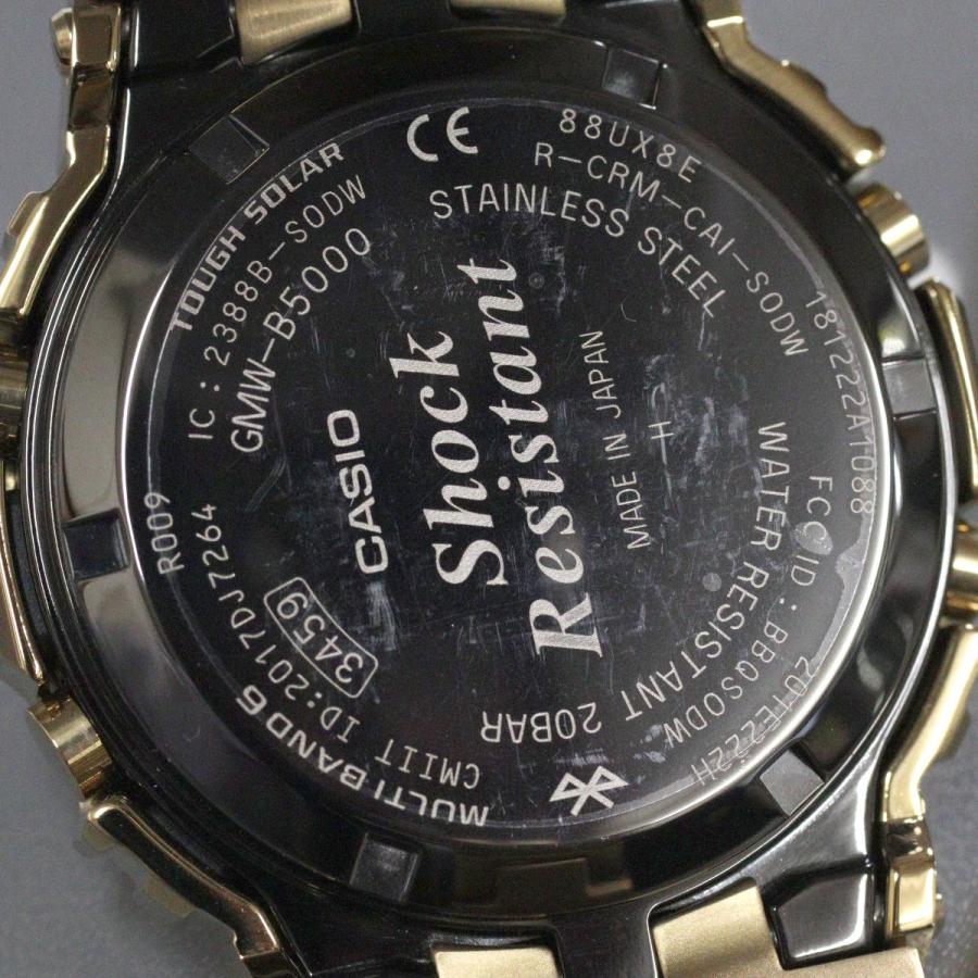 カシオ G-SHOCK フルメタル ゴールド(GMW-B5000GD-9JF)タフソーラー
