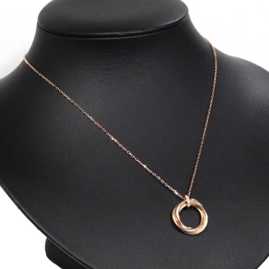 TRINITY（Cartier） カルティエ 750PG トリニティ 5Pダイヤモンド