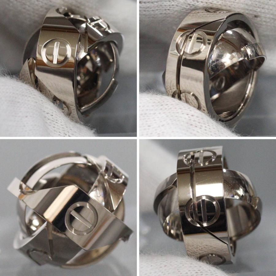 LOVE（Cartier） カルティエ 750WG アストロラブリング 1999年X'mas