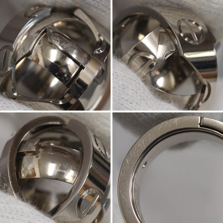 LOVE（Cartier） カルティエ 750WG アストロラブリング 1999年X'mas