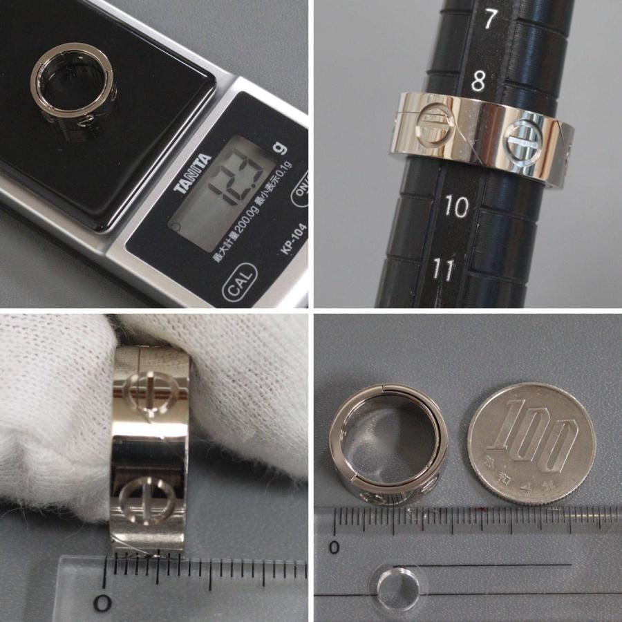 LOVE（Cartier） カルティエ 750WG アストロラブリング 1999年X'mas