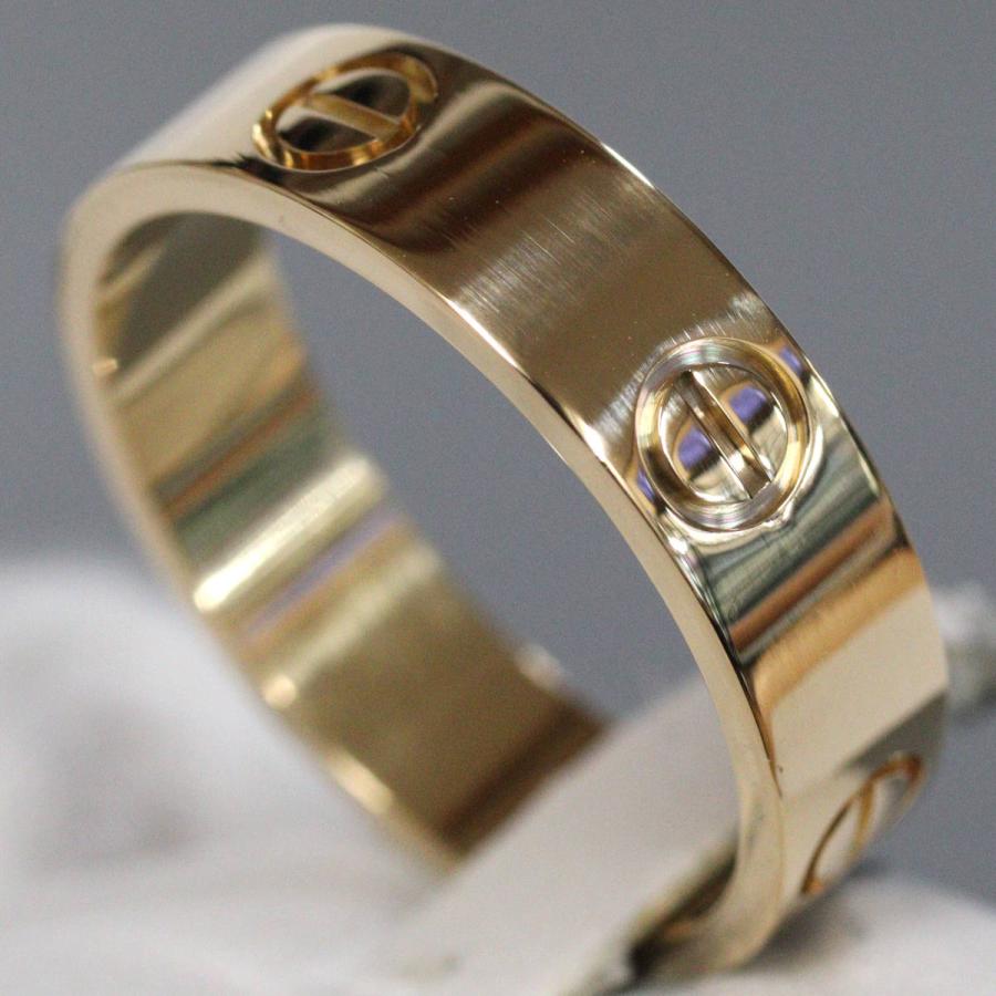 LOVE（Cartier） カルティエ 750YG ラブリング クラシックモデル 6.9g