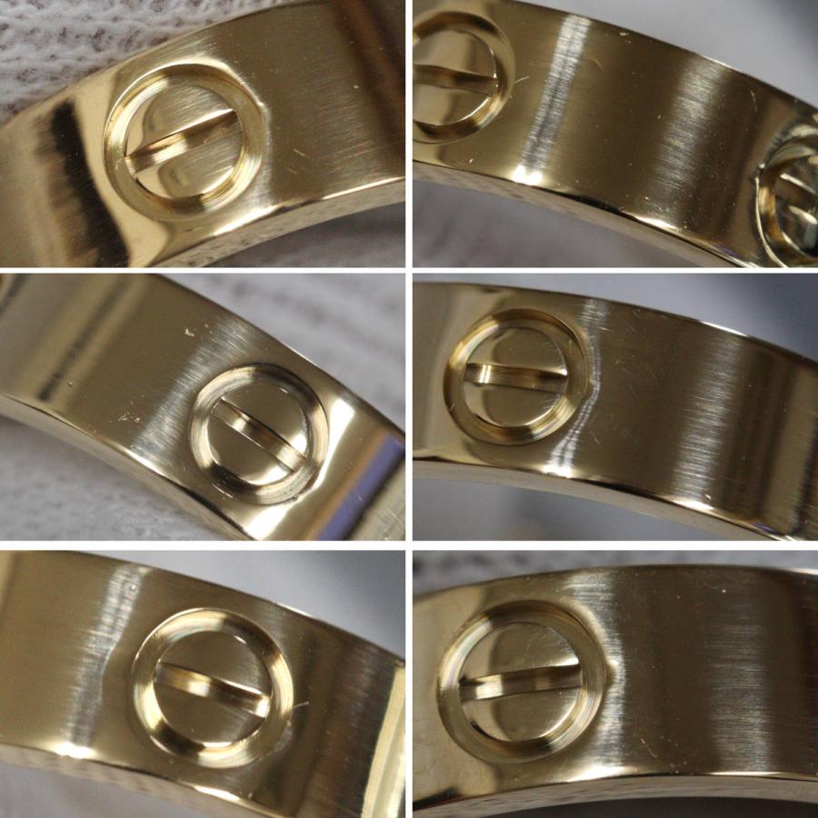 Cartier カルティエ 750 YG LOVE リング　極美品 LOVE（Cartier） カルティエ 750YG ラブリング クラシックモデル 6.9g