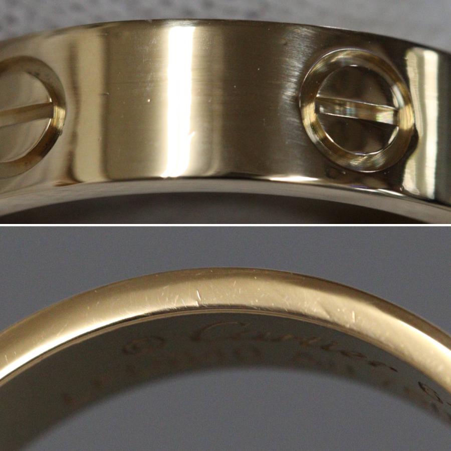 LOVE（Cartier） カルティエ 750YG ラブリング クラシックモデル 6.9g
