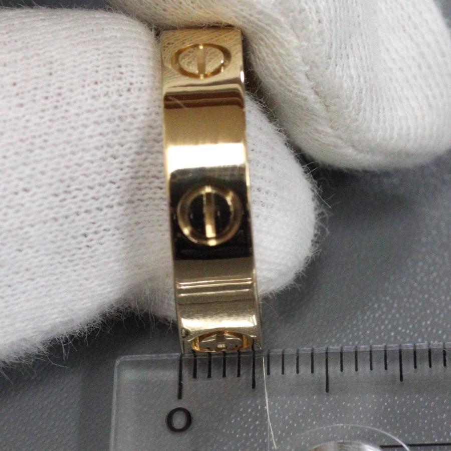 LOVE（Cartier） カルティエ 750YG ラブリング クラシックモデル 6.9g