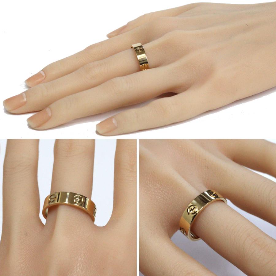 LOVE（Cartier） カルティエ 750YG ラブリング クラシックモデル 6.9g