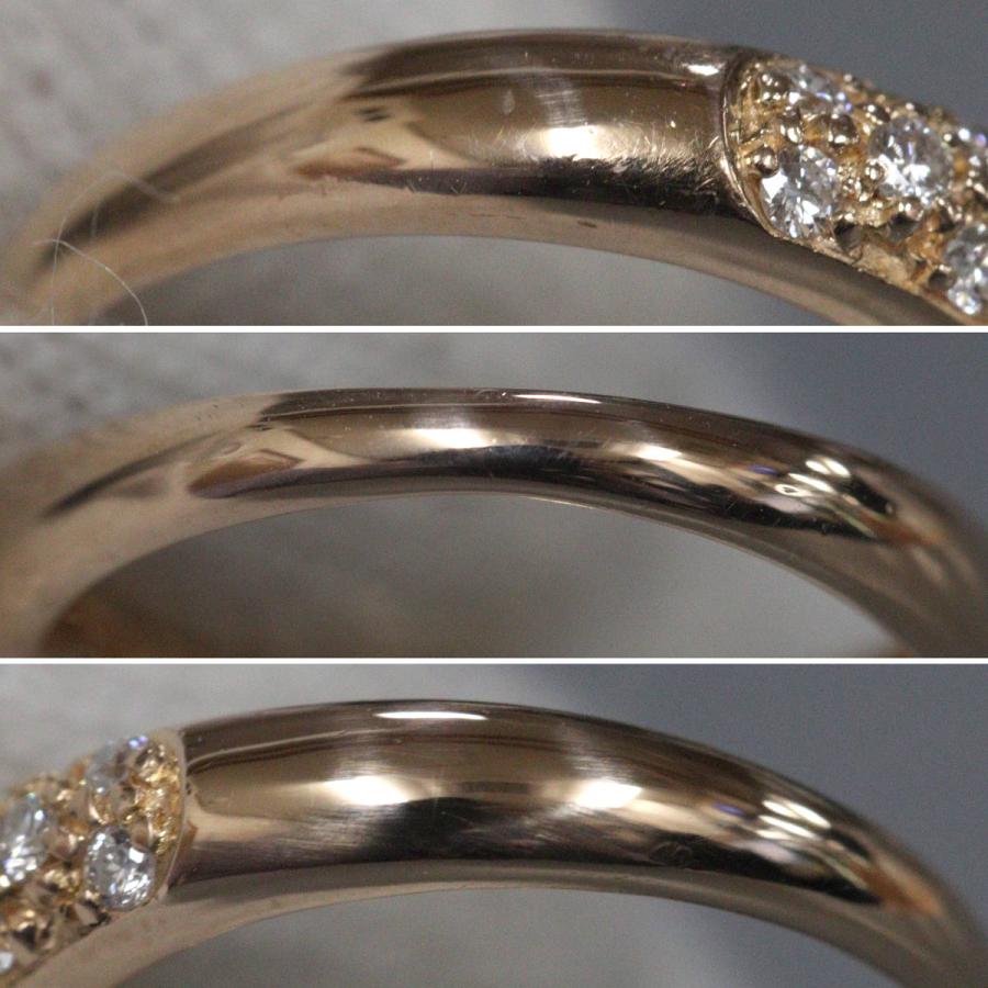 STAR JEWELRY（スタージュエリー） K18PGパールダイヤモンドリング