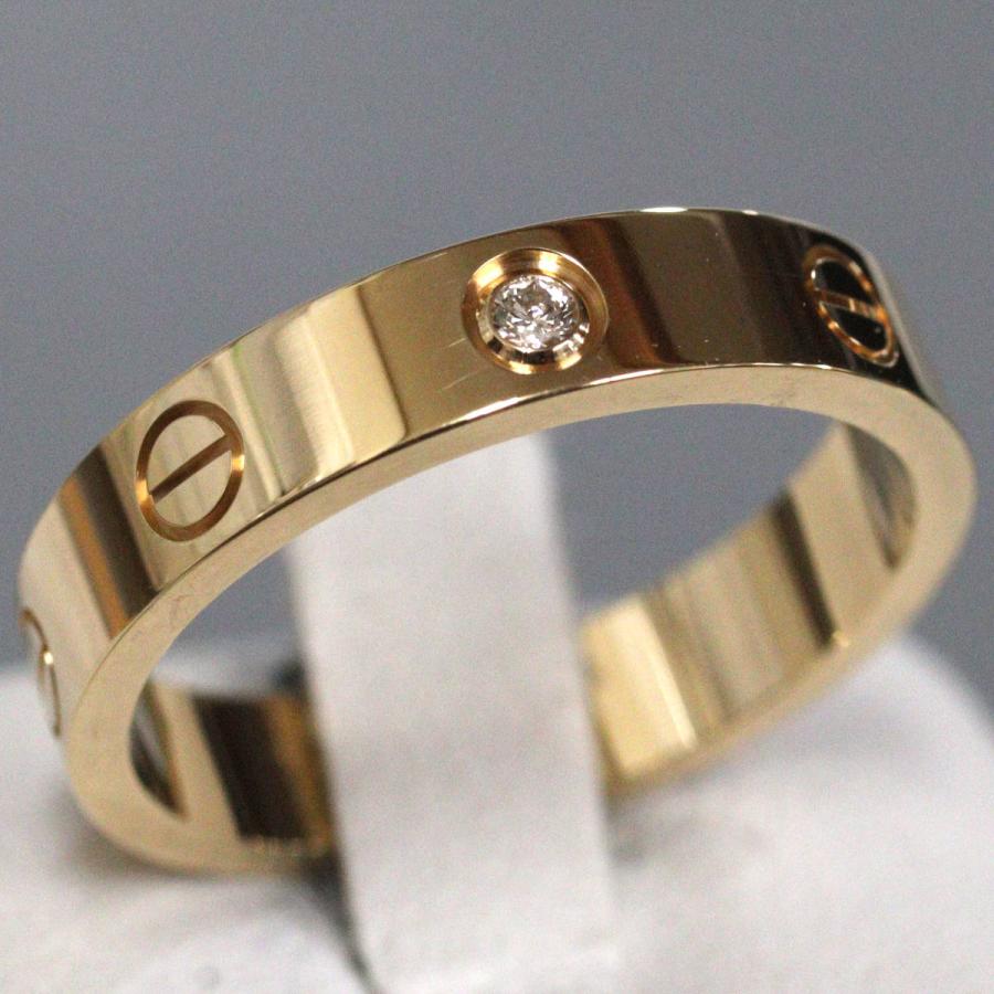 LOVE（Cartier） カルティエ 750 ミニラブリング 5.0g #15(#55