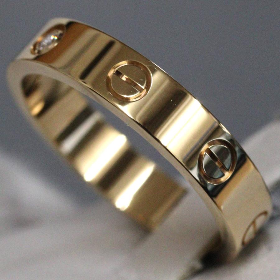 LOVE（Cartier） カルティエ 750 ミニラブリング 5.0g #15(#55